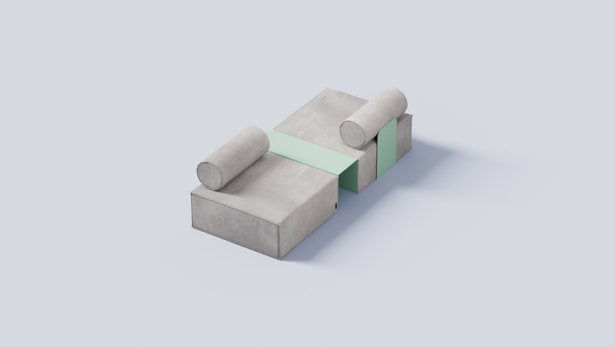 Dynamic Island – Poltrona 100 x2 e Coffe Teble A
