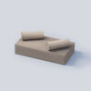 Divano design beige modulare | Reef