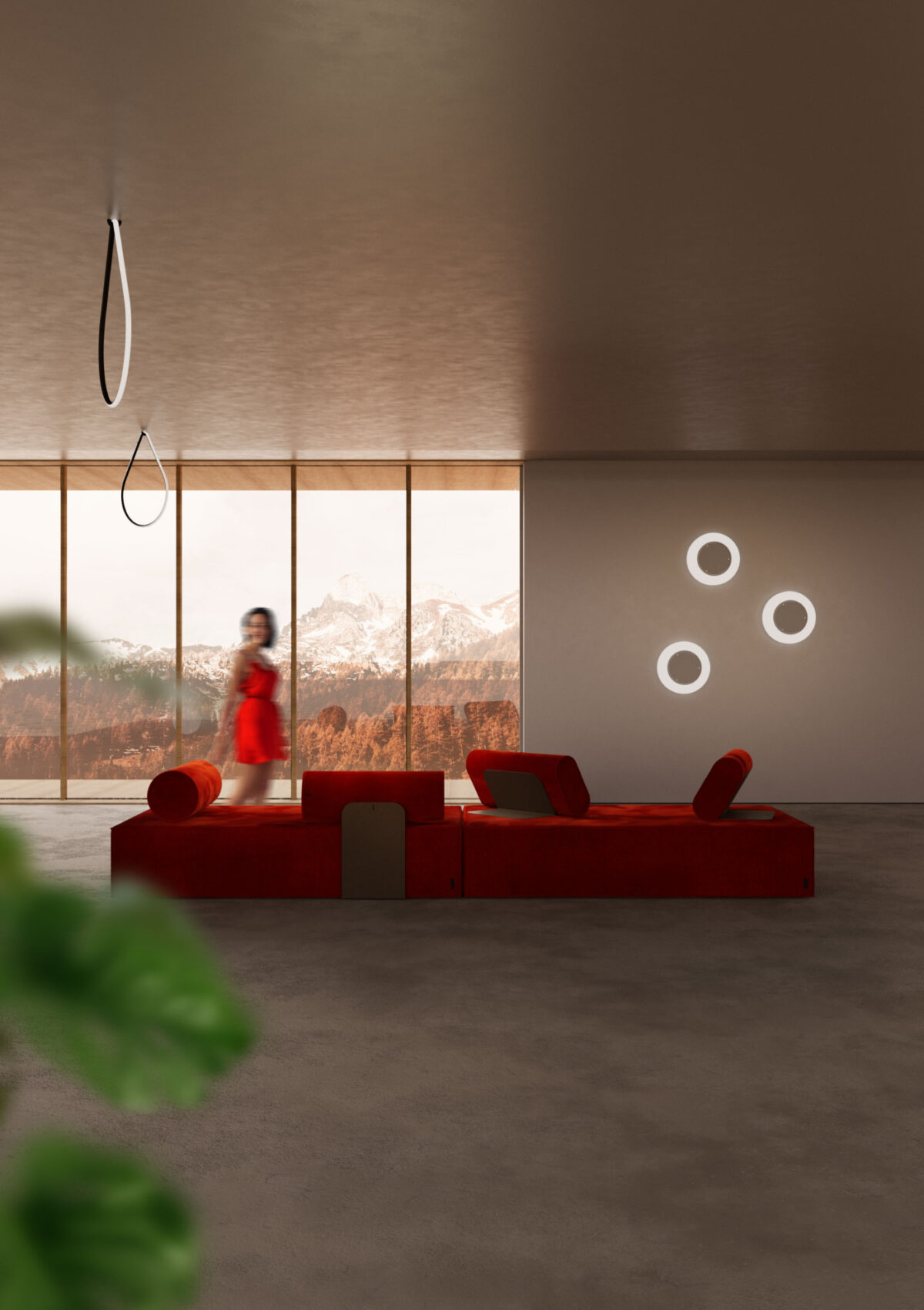 Divani e poltrone di design REEF in ambiente contemporaneo
